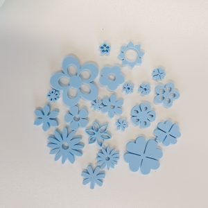 SMALL FLOWWER CAKE STAMPS 1CM - 3CM