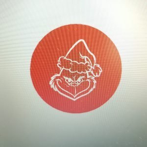 THE GRINCH   FONDANT EMBOSSER STAMP