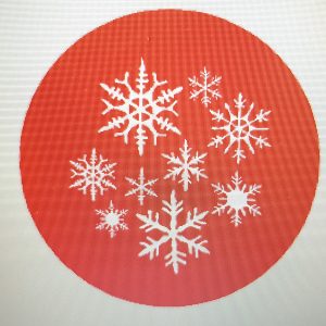 SNOW FLAKE FONDANT EMBOSSER